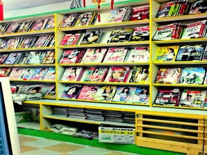 新北市中和漫畫雜誌店(頂讓)頂讓由www.ican168.com阿甘創業加盟網提供
